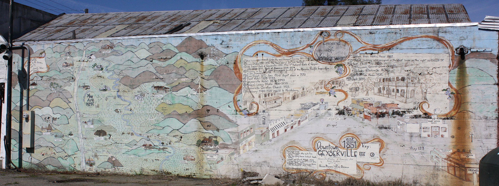 Geyserville Mural