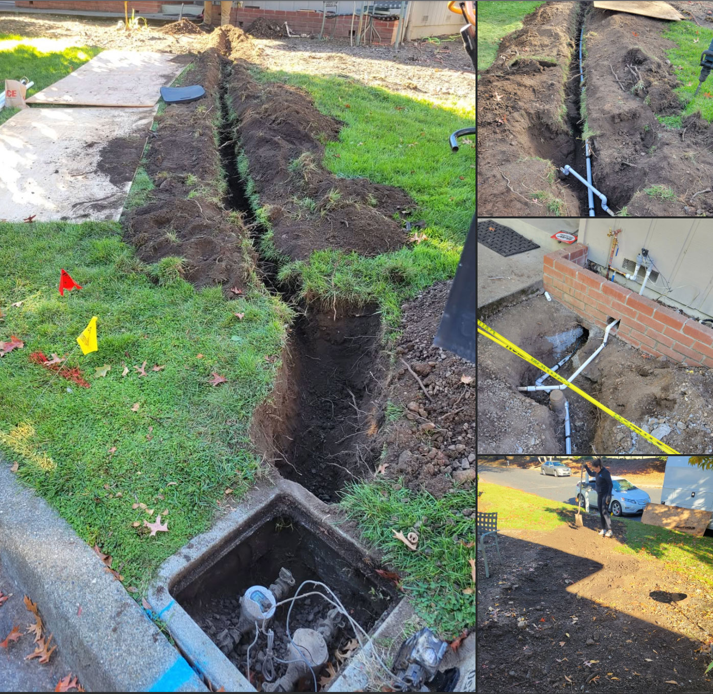 Water service replacement